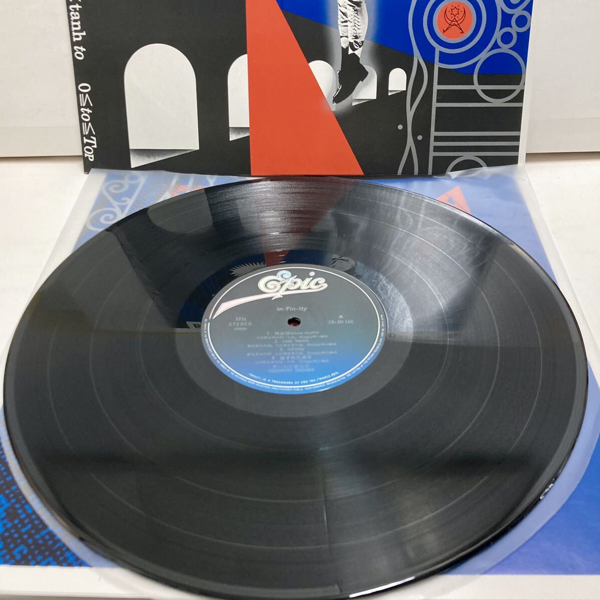 【極美品】In-Fin-ity Infinity インフィニティ / 大沢誉志幸 【LP アナログ レコード 】_画像2