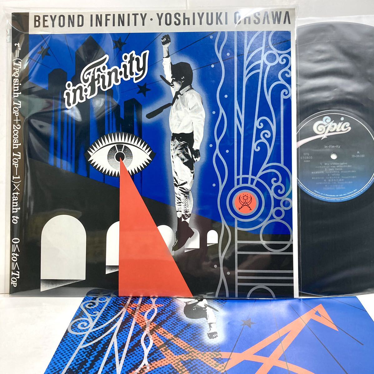 【極美品】In-Fin-ity Infinity インフィニティ / 大沢誉志幸 【LP アナログ レコード 】_画像1