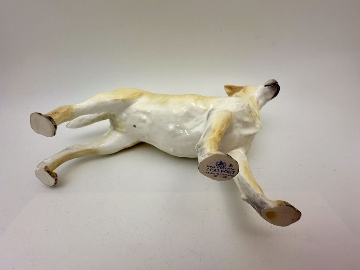 英国ヴィンテージ　コールポート　犬 のオブジェ (270)置物 陶器 _画像6