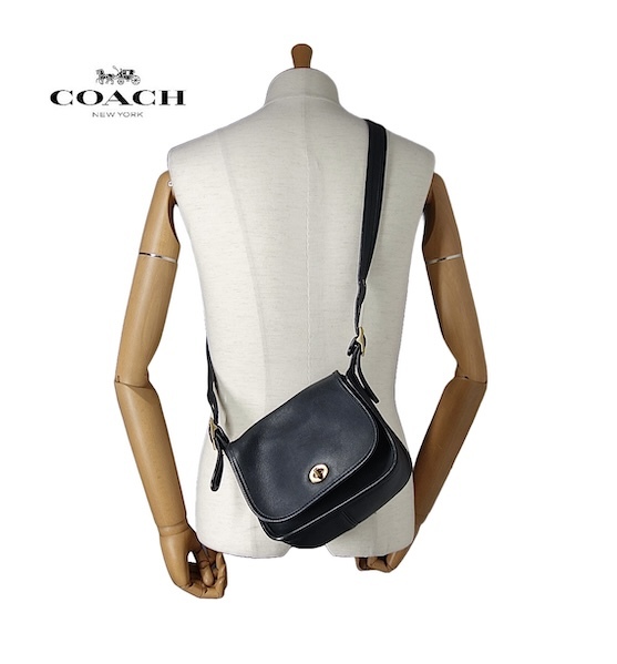 TK beautiful goods [ great fine quality leather *] COACH Coach 9965 shoulder bag man and woman use possible 