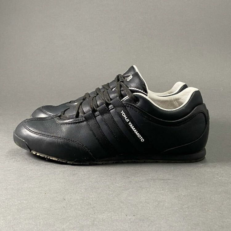 2c5 Y-3wa chair Lee Boxing Classic Ⅱ sneakers 24.5cm black leather Yohji Yamamoto Yohji Yamamoto adidas Adidas 