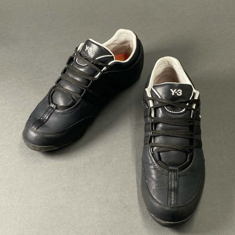 2c5 Y-3wa chair Lee Boxing Classic Ⅱ sneakers 24.5cm black leather Yohji Yamamoto Yohji Yamamoto adidas Adidas 