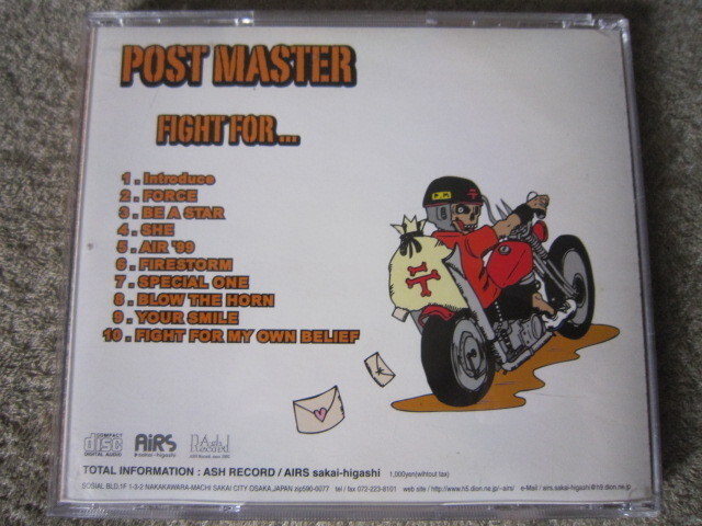 CD2584-POST MASTER　ポスト・マスター　FIGHT FOR_画像2