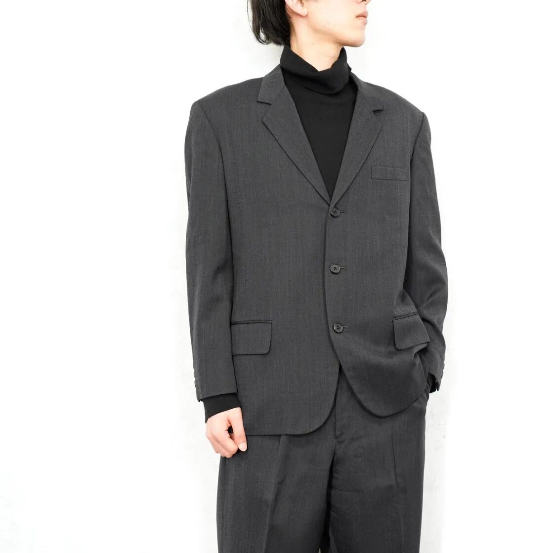 Y's for men YOHJI YAMAMOTO 3B DESIGN WOOL SET UP SUIT/ワイズ Y's for men YOHJI YAMAMOTO 3B DESIGN WOOL SET UP SUIT/ワイズ