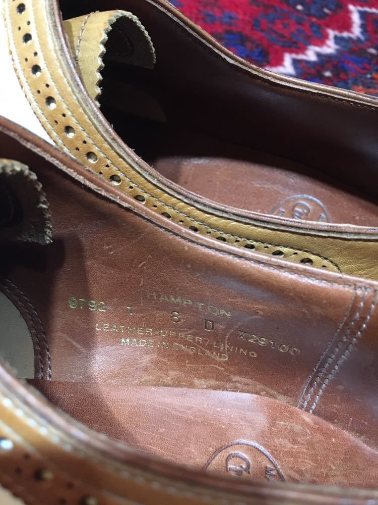新品未使用Crockett&Jones HAND GRADE HAMPTON/クロケット&ジョーンズ