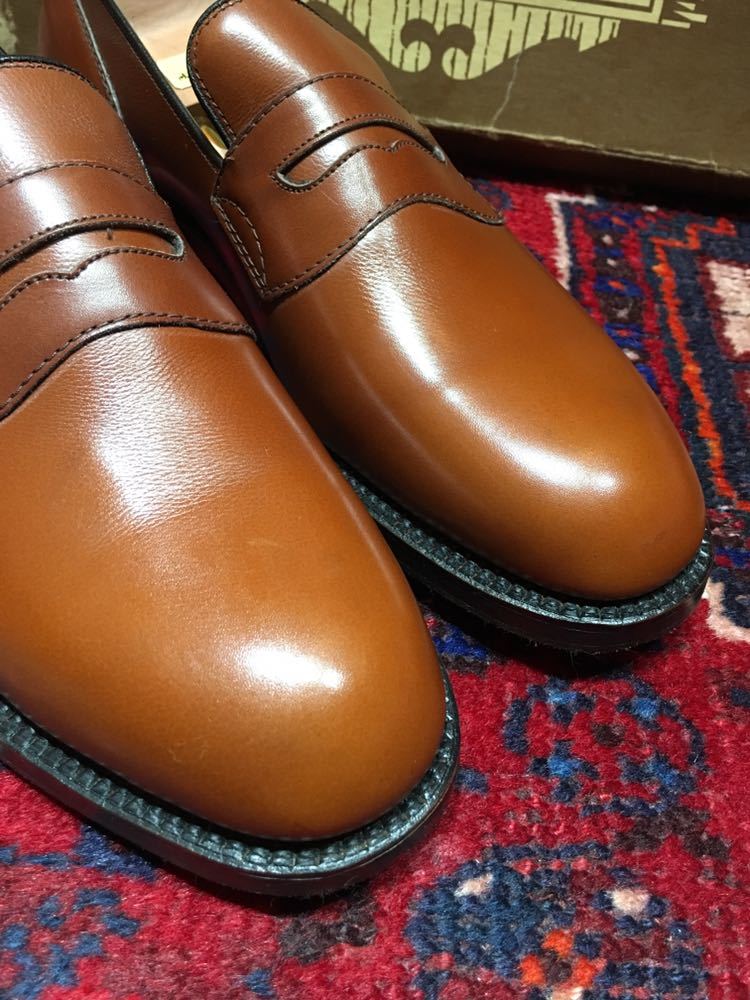 COLE HAAN デッドストック60‘s～70’sヴィンテージコールハーンインペリアルグレードレザーコインローファー_画像2