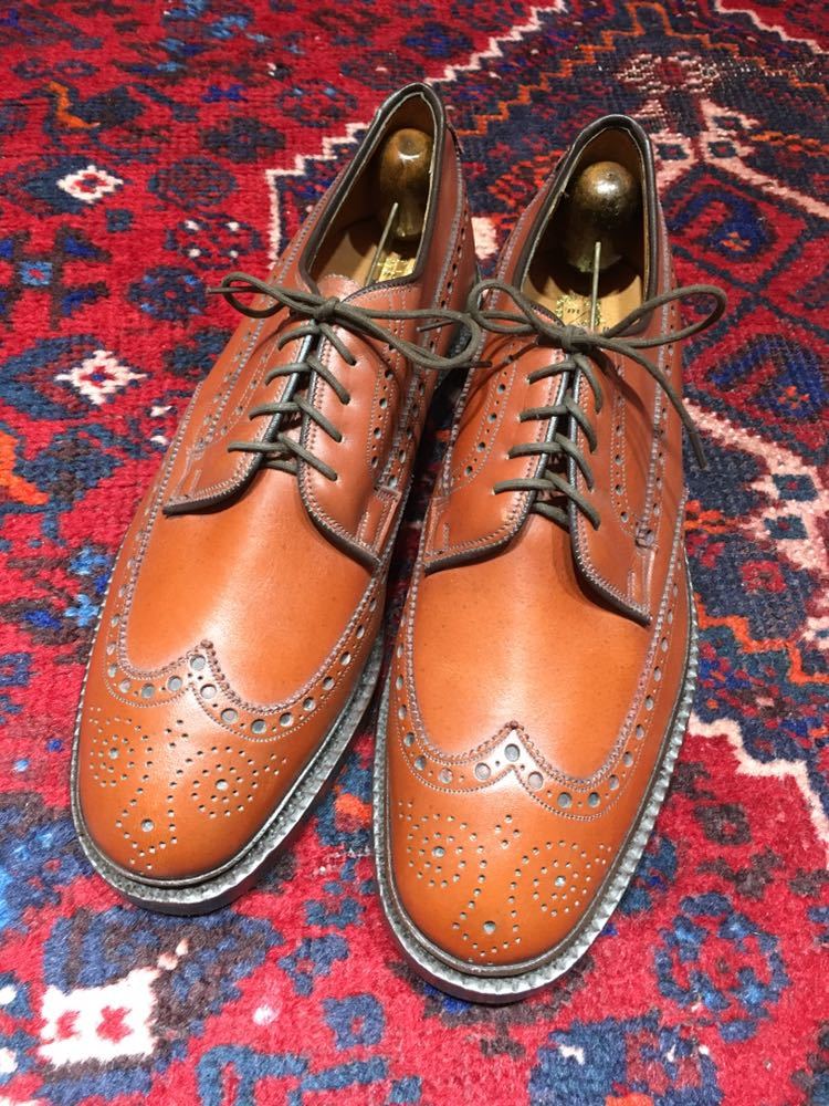 DEAD STOCK 60’s～70’s VINTAGE mauri WING TIP SHOESデッドストック60‘s～70’sヴィンテージマウリウィングチップシューズ
