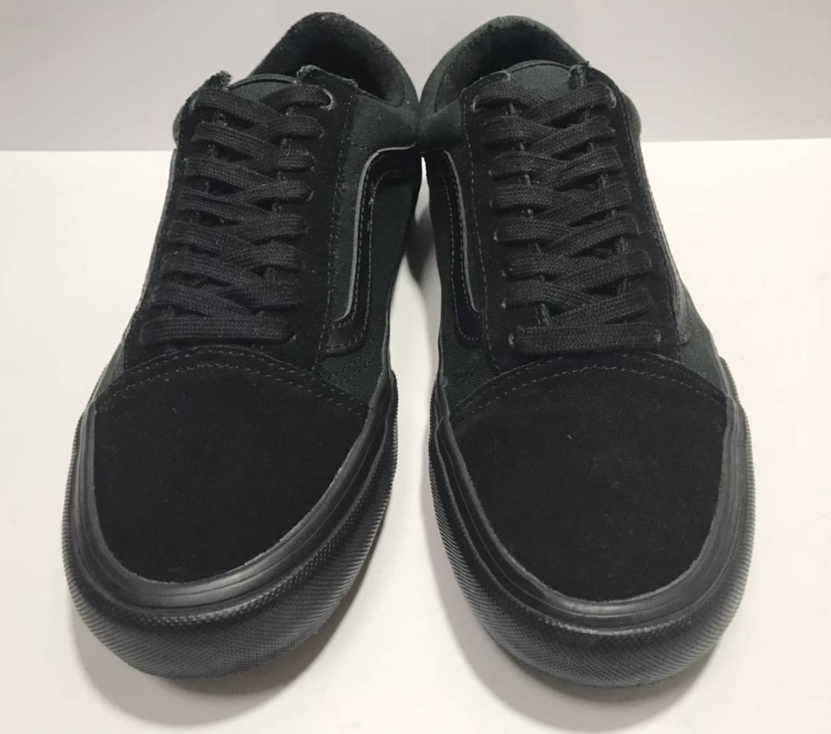 即決!! VANS バンズ OLD SKOOL PRO BLACK OUT オールドスクール プロ ブラックアウト 黒 us 8.0 / 26.0cm スケート スニーカーの画像3