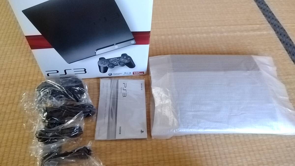 希少品・新品ソニー PS3 ・ CECH-2000A本体 120GB プレイステーション3・ブラック