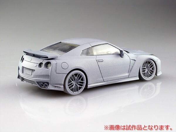 プラモデル　1/32　ザ・スナップキット　07-B　日産 GT-R　ブリリアントホワイトパール　送料無料