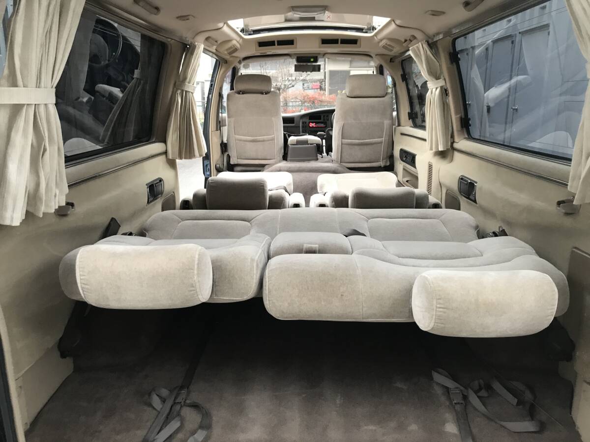 【LINE... приветствую  】 первоклассный  E24  Nissan   Caravan  ...  Royal   черный  T звонок ... 18AW 13.310000km  оригинальный  черный   диск  ... краска    внутри  ... верх ... !