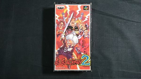 【SFC(スーパーファミコンソフト】『GO GO ACKMAN 2 箱・説明書付き』バンプレスト_画像7