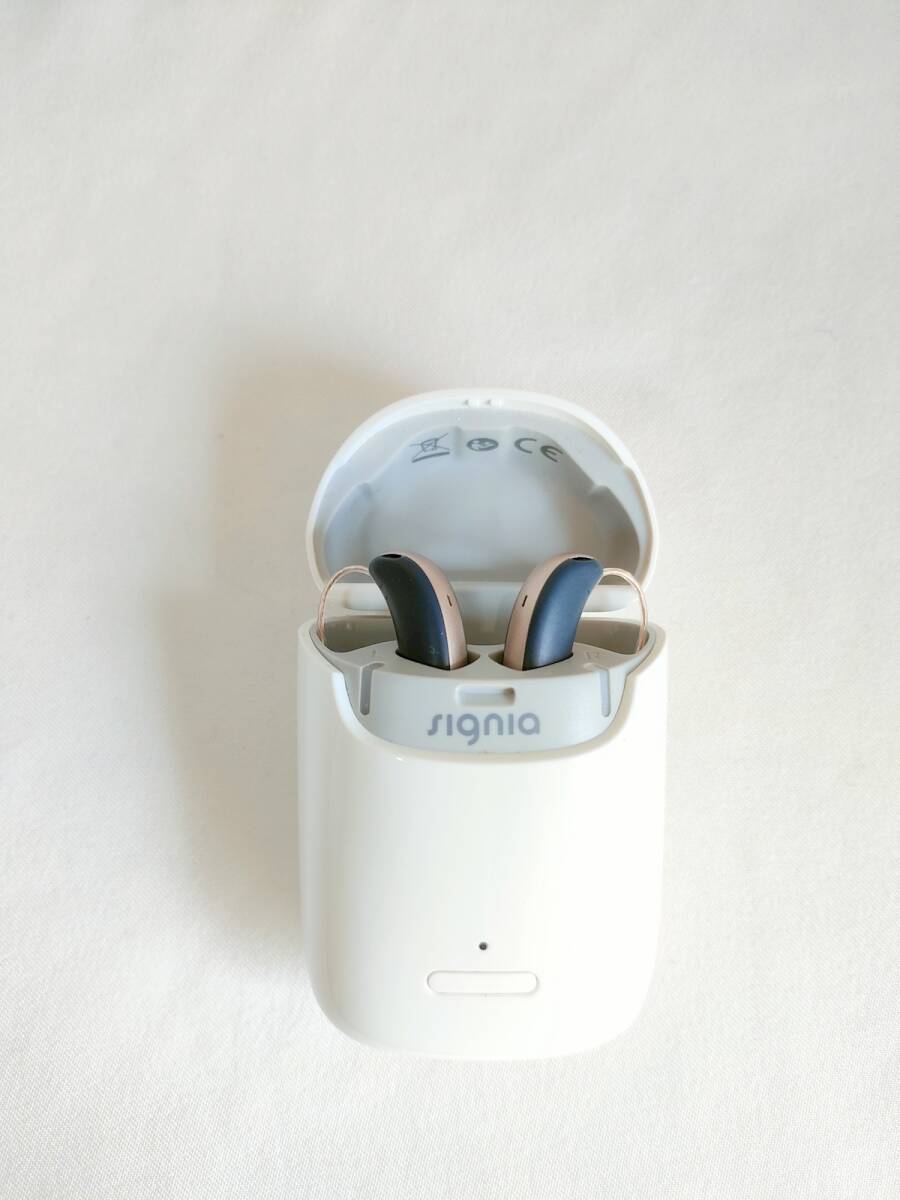 定価1064000円 超美品 シグニア 両耳 充電式 補聴器 スタイレット 7X Styletto X signia シーメンス siemensの画像5