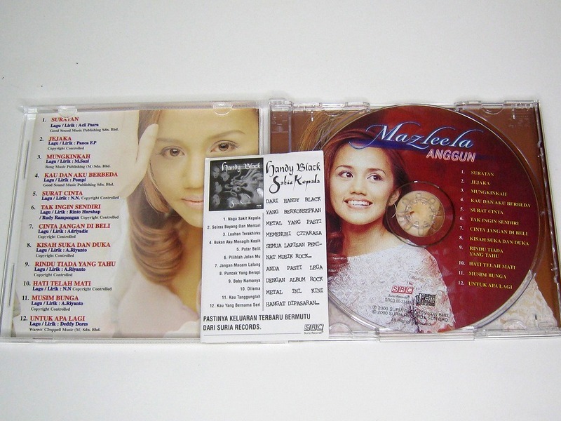 m24【海外盤 マレーシア CD】MAZLEELA/Anggun　オリジナルスリーブケース MAZLEELA　激レア　ノスタルジック 名盤_画像2