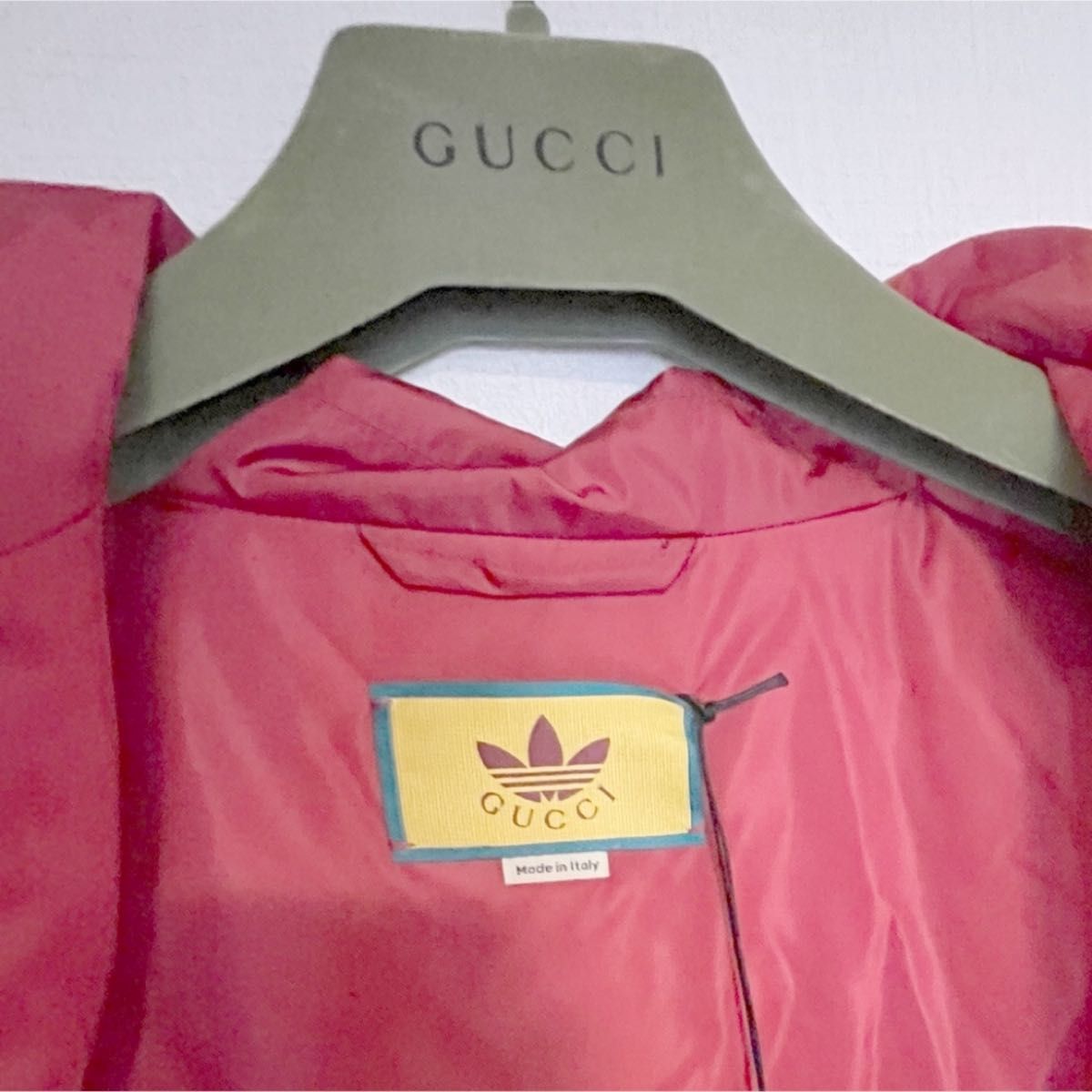 【新品未使用】グッチGUCCIadidasコラボウィンドブレーカー