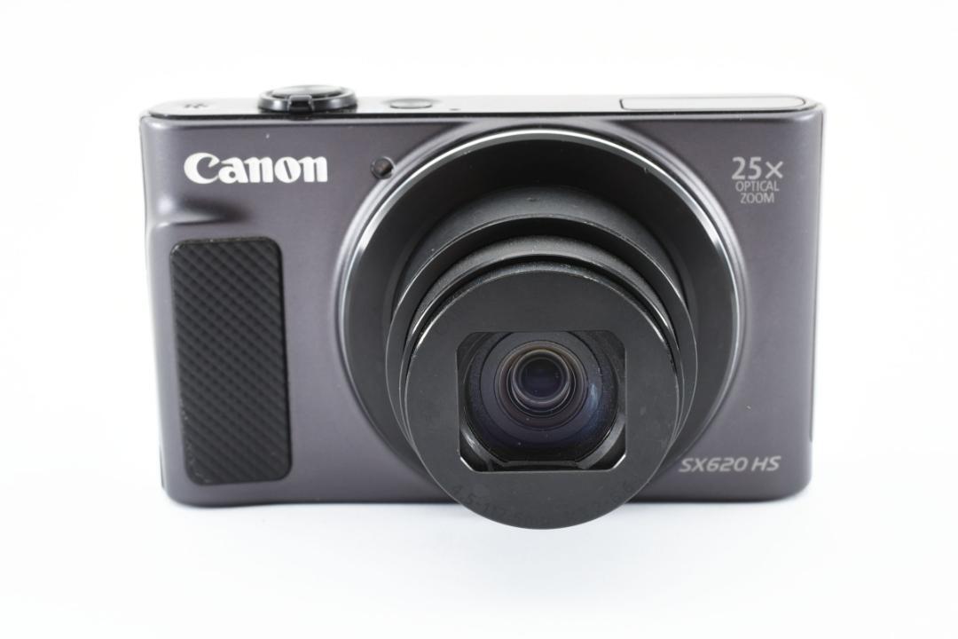 【94】美品 Canon キャノン PowerShot SX620 HS パワーショット ブラック コンパクトデジタルカメラ_画像4