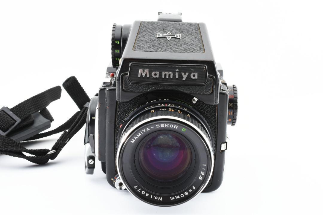 【74】完動品 Mamiya マミヤ M645 SEKOR C 80mm F2.8 中判フィルムカメラ_画像3