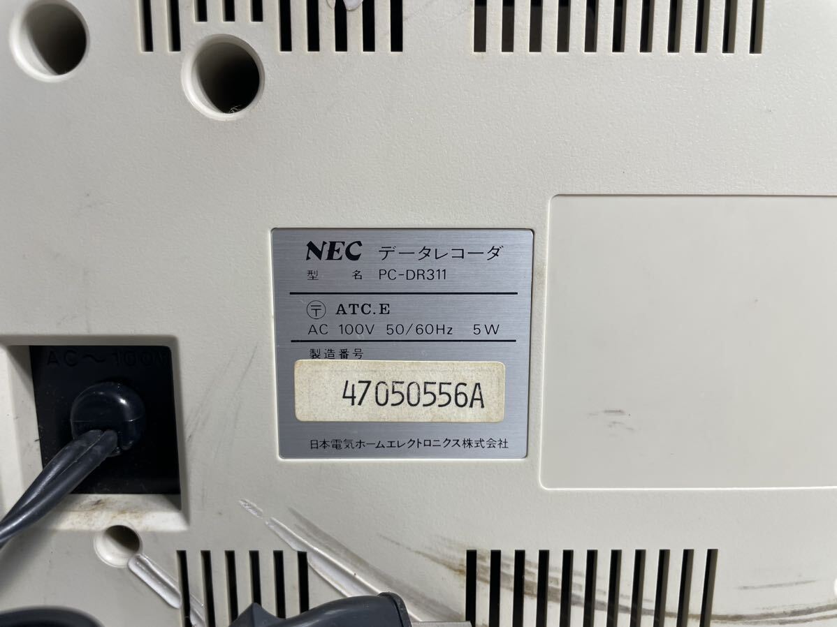 NEC データレコーダー PC-DR311 の画像7