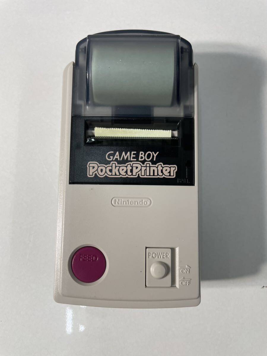 任天堂 Nintendo GAMEBOY ゲームボーイ ポケットプリンタMGB-007 ポケットカメラ MGB-006セット売り ポケットモンスター ポケモン の画像2