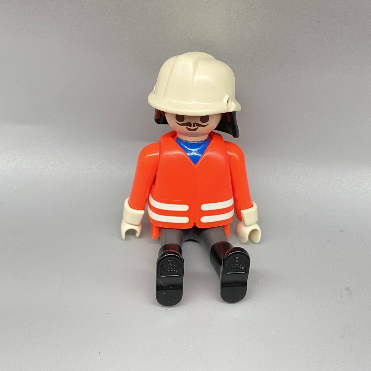 ΣPlaymobil プレイモービル 人物 フィギュア 消防士 玩具 おもちゃ 知育玩具 レトロ 長期保管品 現状品ΣN52451_画像6