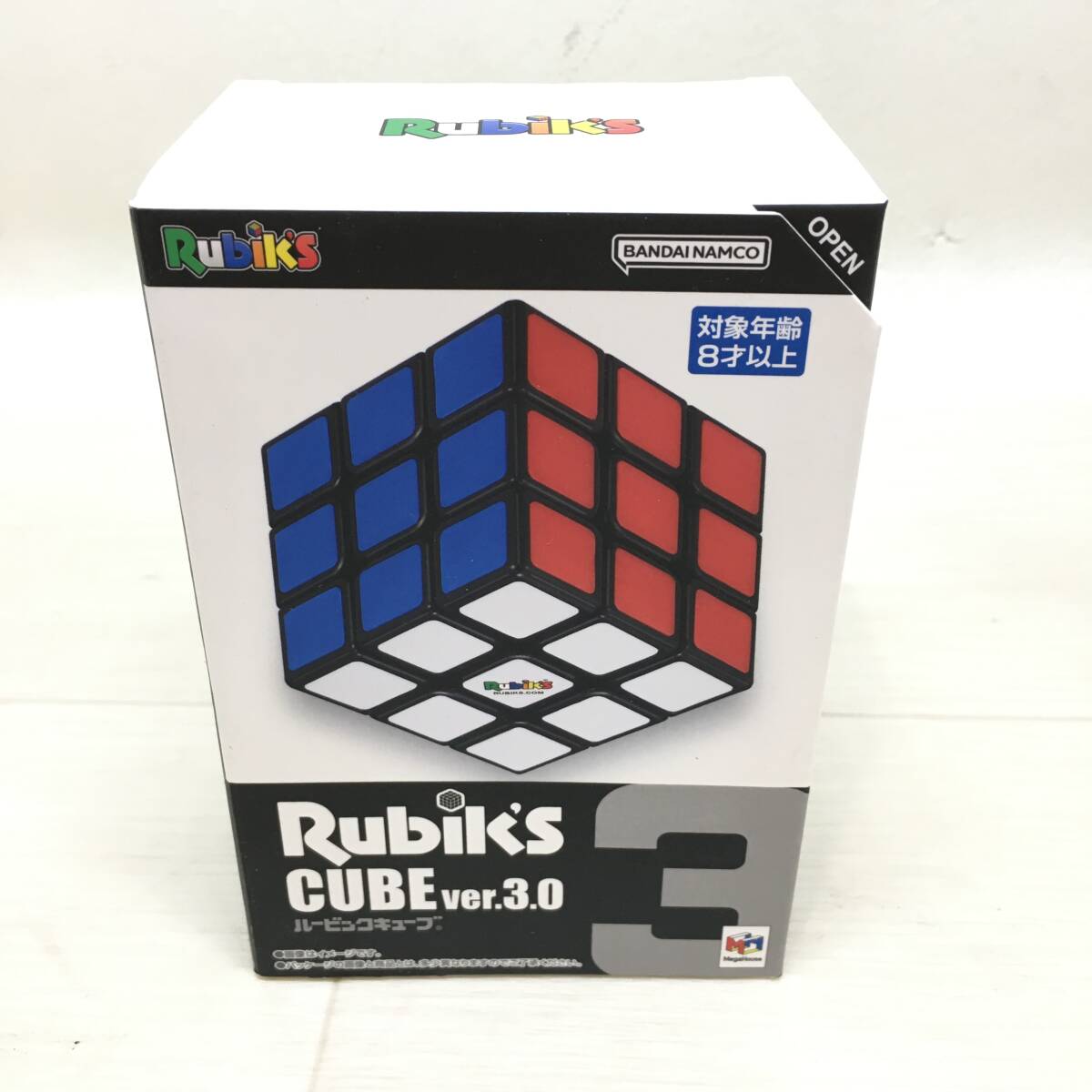 Σ未開封 BANDAI NAMCO バンダイ Rubiks CUBE ルービックキューブ ver.3.0 立体パズル おもちゃ 知育玩具 カラフル 現状品ΣK52484の画像1