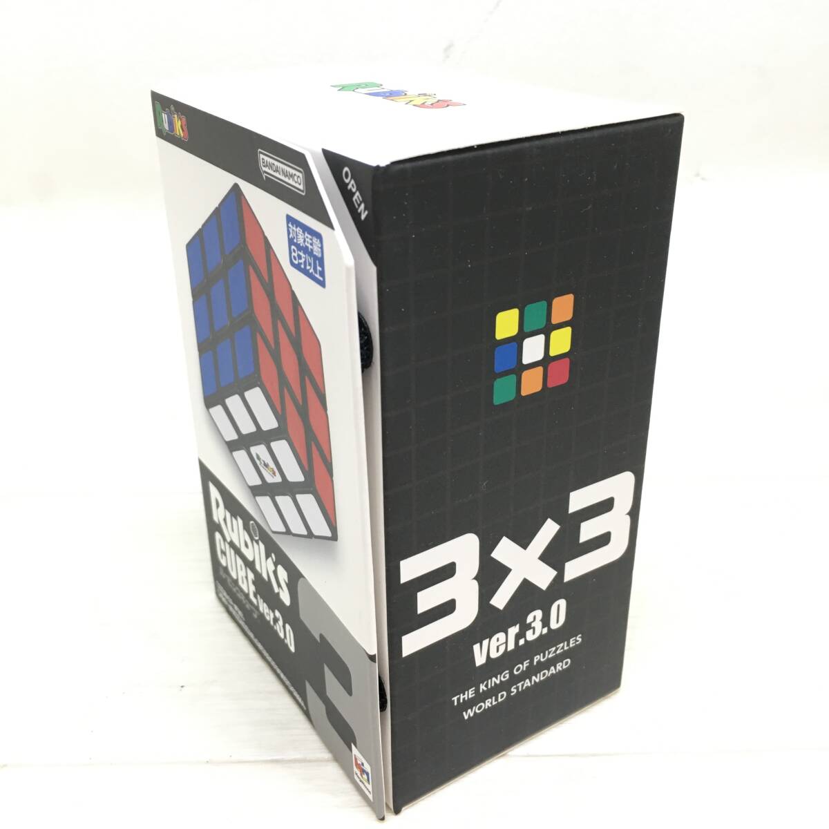 Σ未開封 BANDAI NAMCO バンダイ Rubiks CUBE ルービックキューブ ver.3.0 立体パズル おもちゃ 知育玩具 カラフル 現状品ΣK52484の画像3