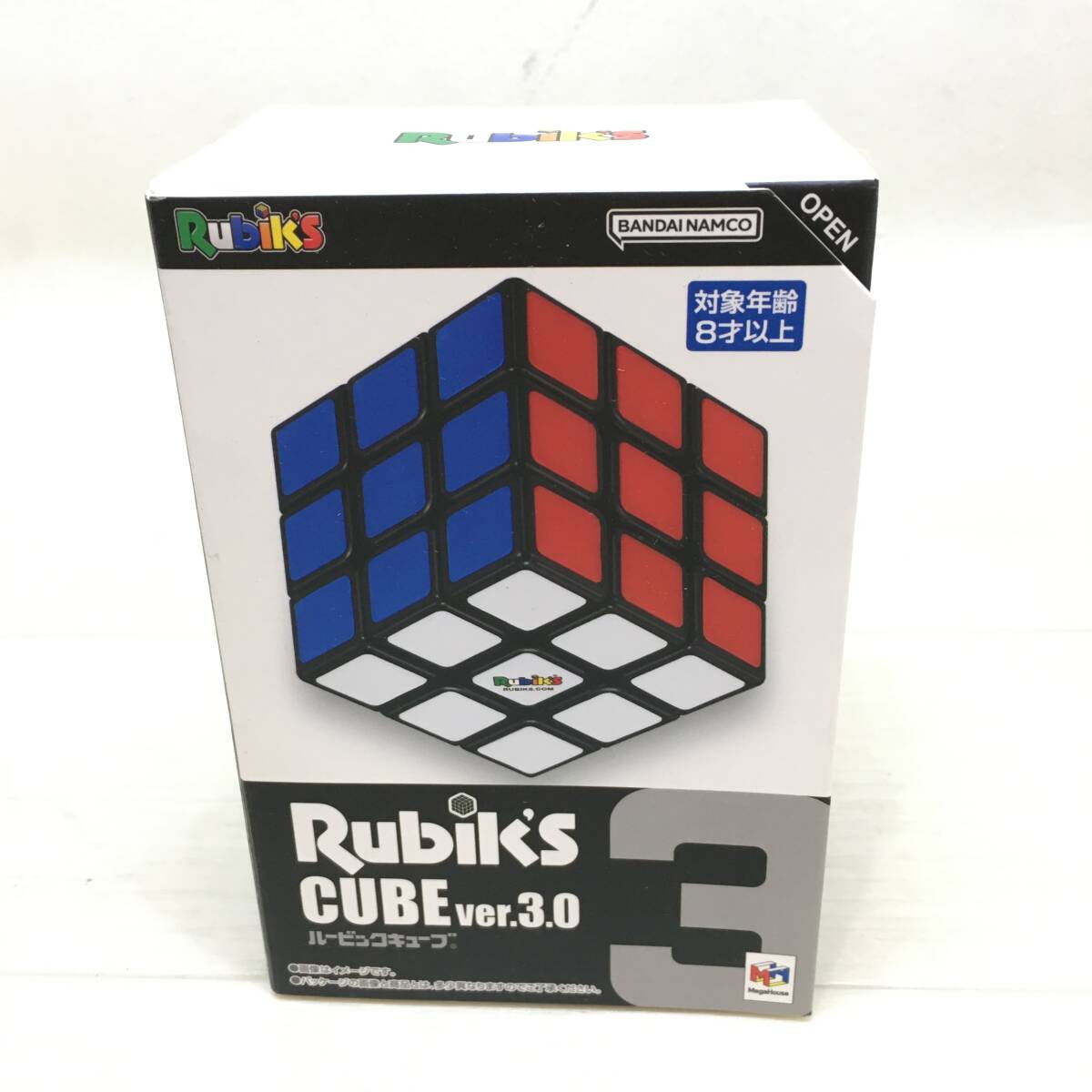 Σ未開封 BANDAI NAMCO バンダイ Rubiks CUBE ルービックキューブ ver.3.0 立体パズル おもちゃ 知育玩具 カラフル 現状品ΣK52486の画像1