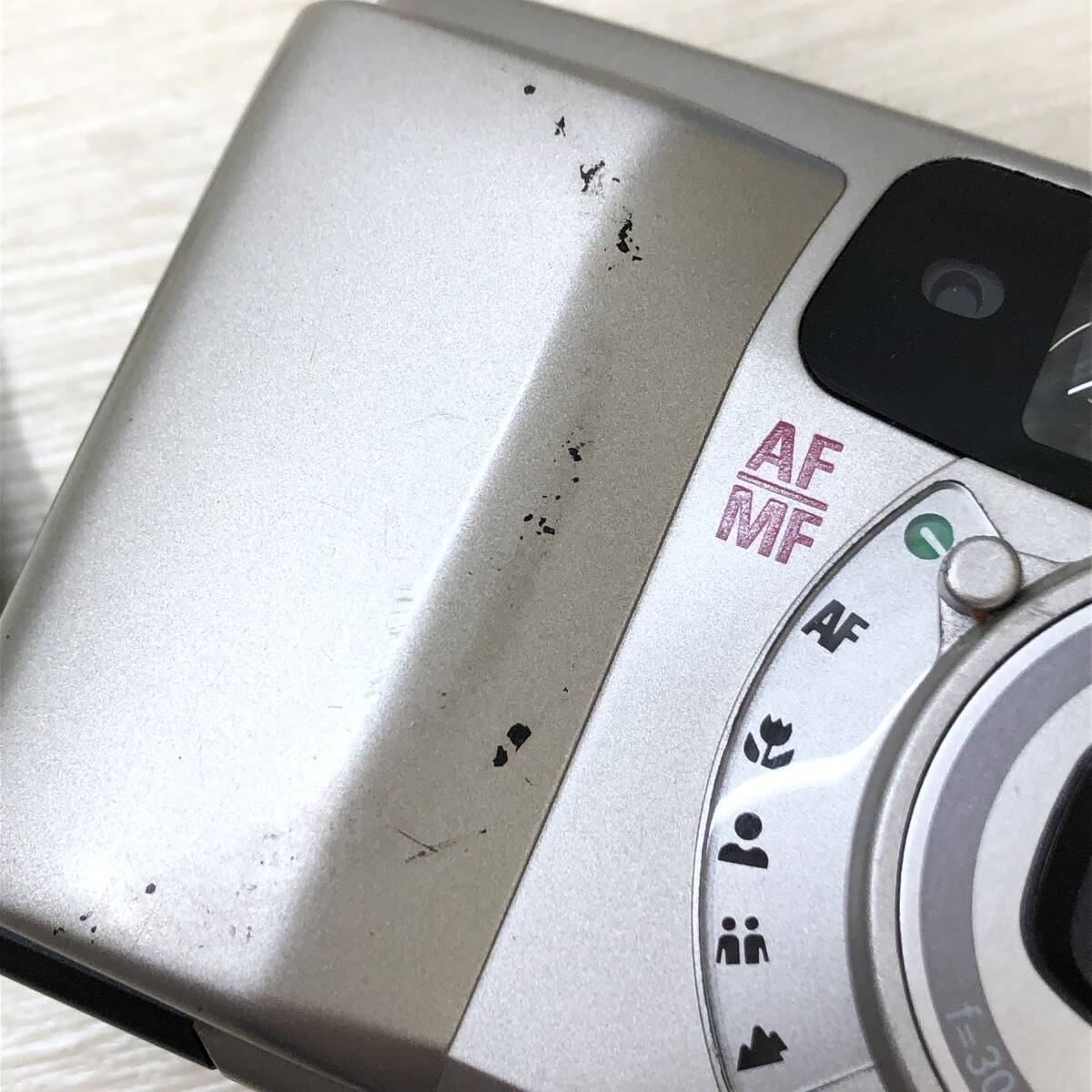 ♪RICOH リコー AF-80 コンパクトカメラ フィルムカメラ レンズ RICOH LENS 1:3.9 f＝30mm MACRO 60㎝ ジャンク品♪R23163の画像8