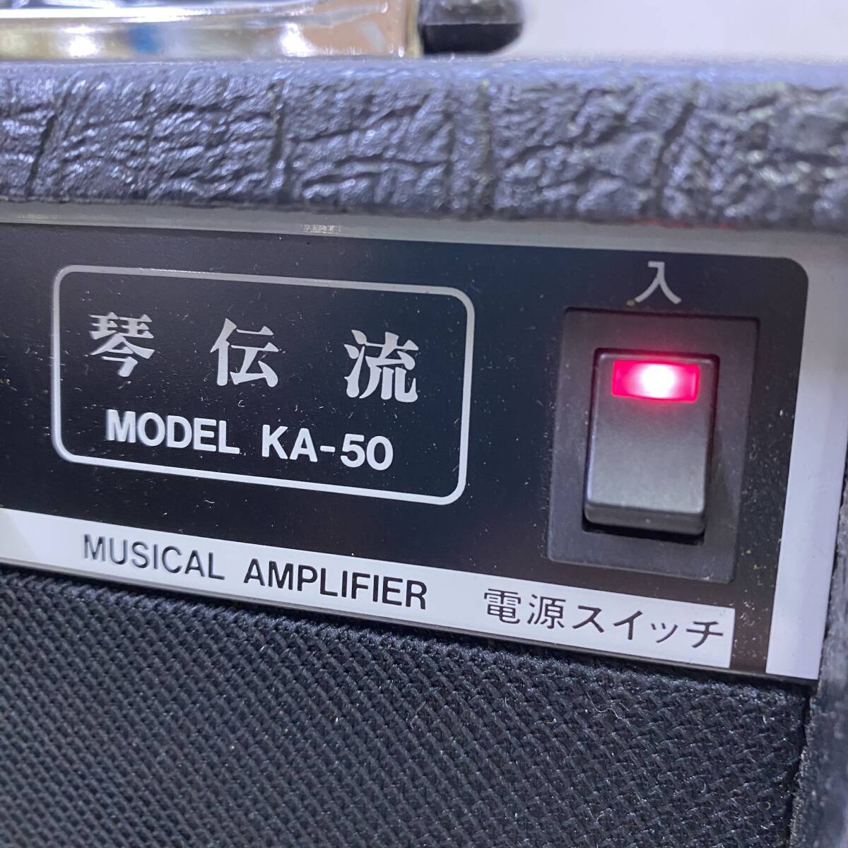 ^ FUJIDENSI Fuji электронный ONKYOU KA-50 кото .. Taisho koto специальный усилитель звук оборудование электризация подтверждено текущее состояние товар ^ R13341