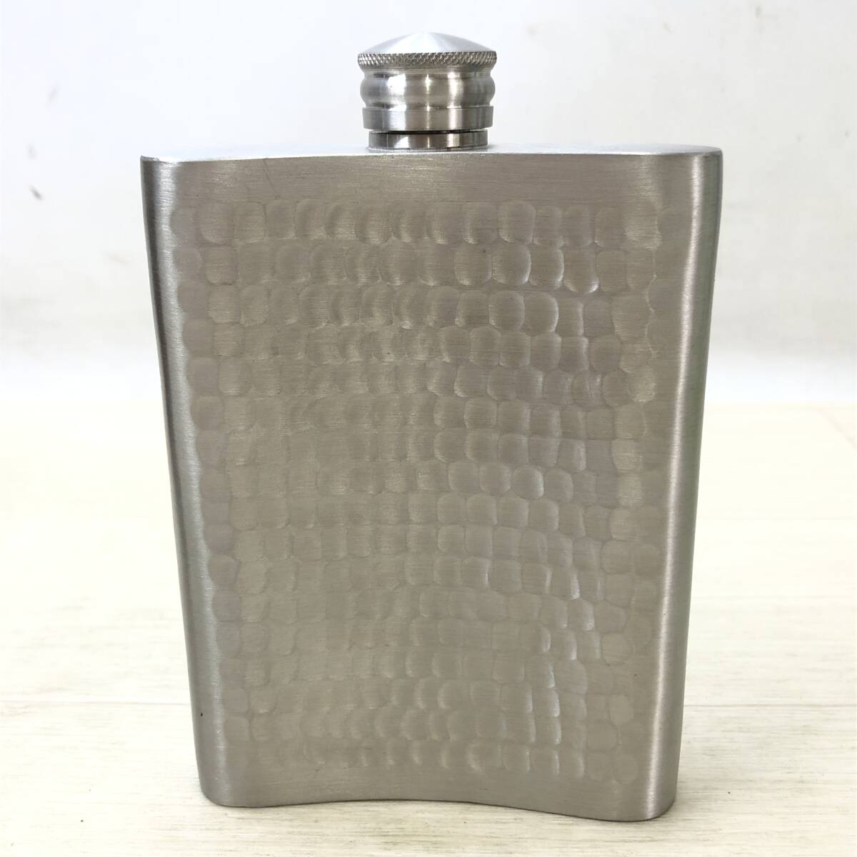 ♪Oriental Pewter オリエンタルピューター スキットル ボトル ウイスキー キャンプ 水筒 酒器 現状品♪H23270の画像3