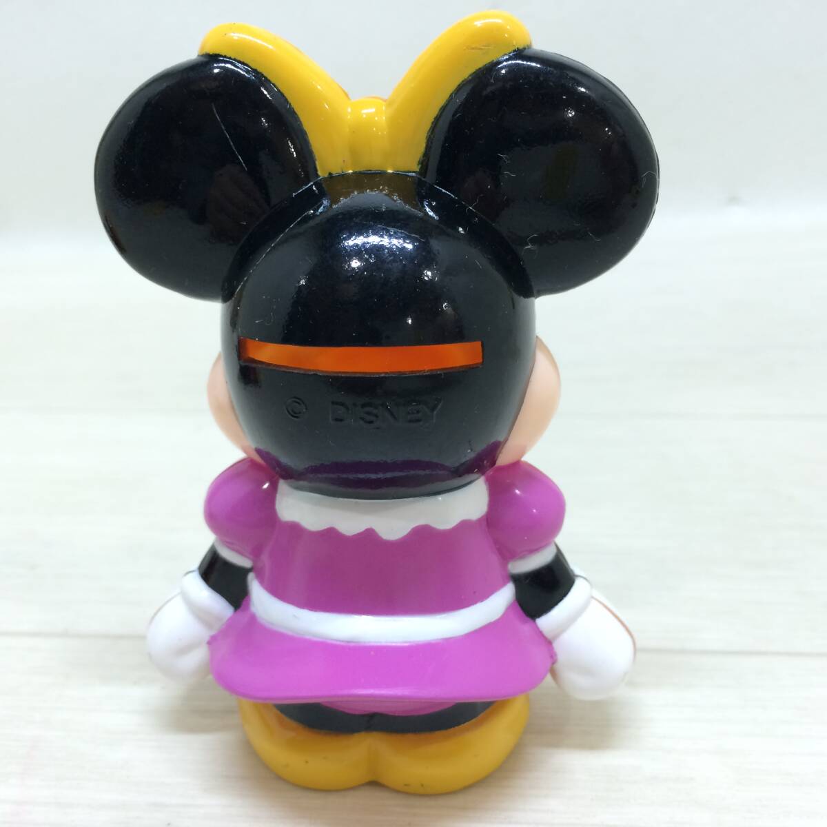 ☆Disney ディズニー ミッキー ミニー 貯金箱 コインバンク かわいい 置物 昭和 レトロ フィギュア おもちゃ コレクション 現状品☆C81062_画像6