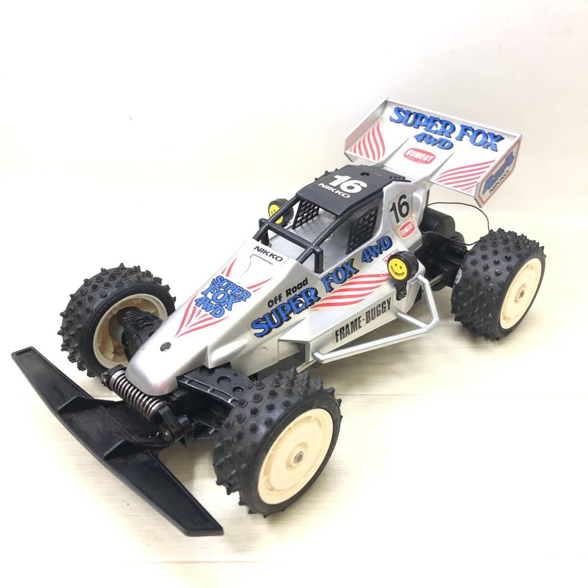 ★NIKKO ニッコー SUPER FOX 4WD ラジオコントロールカー ラジコン おもちゃ 玩具 動作未確認 ジャンク品★C01674_画像1