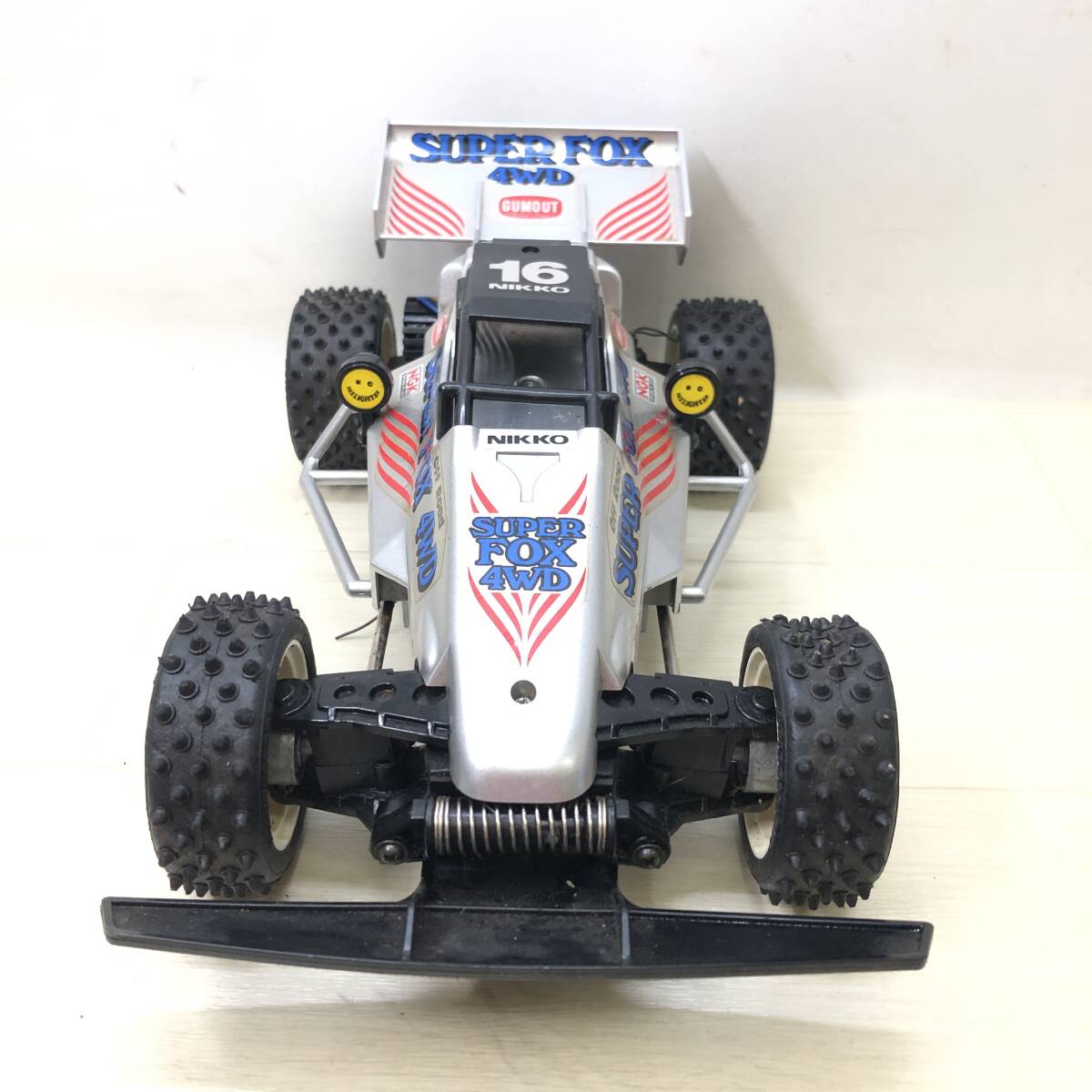 ★NIKKO ニッコー SUPER FOX 4WD ラジオコントロールカー ラジコン おもちゃ 玩具 動作未確認 ジャンク品★C01674_画像2