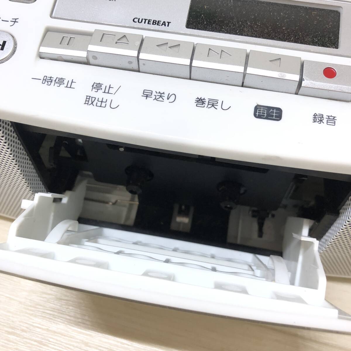 △ TOSHIBA 東芝 ラジオカセットレコーダー TY-CDH7 2019年製 本体のみ アダプタ無し オーディオ機器 動作確認済 中古品 △R73075の画像4