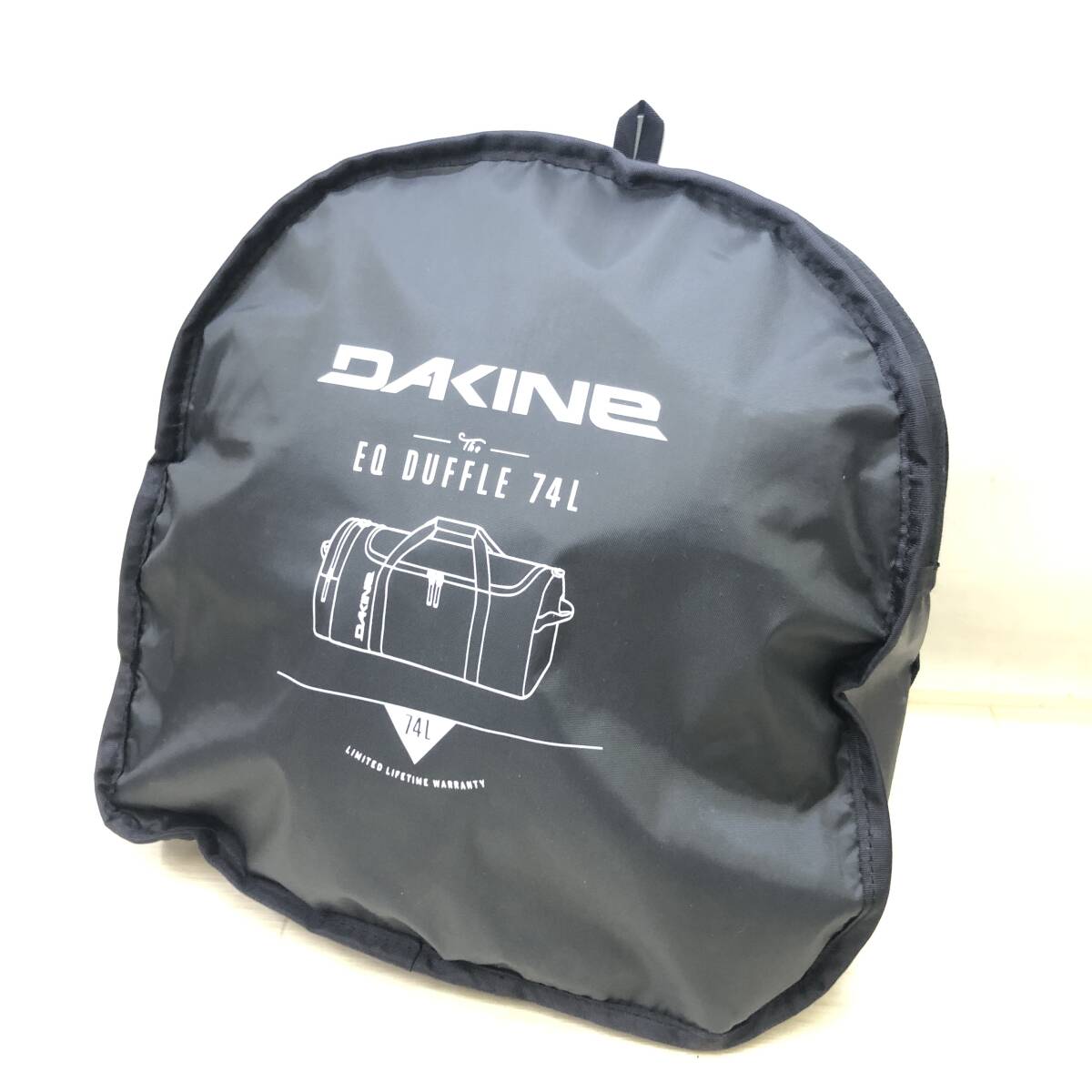 ★DAKINE ダカイン EQ DUFFLE 74L AH237-051 ダッフルバッグ ドラムバッグ バッグ 大容量 鞄 旅行 部活 中古品★G01729の画像7