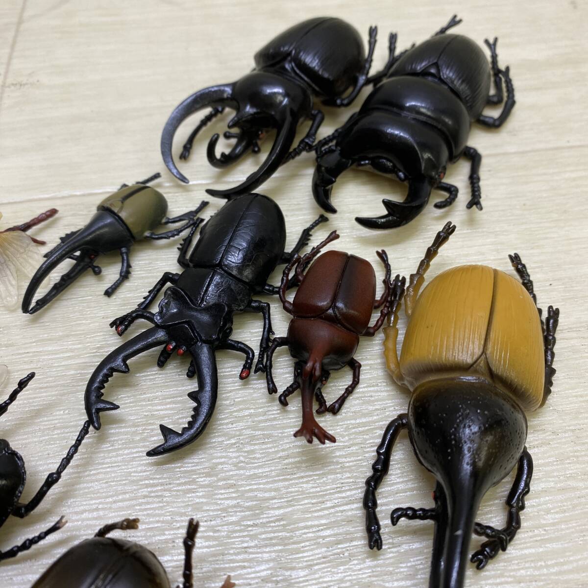 ▲ 昆虫 フィギュア まとめ リアル カブトムシ クワガタ カマキリ トンボ 他 コレクション マニア 現状品 ▲ G14098_画像4