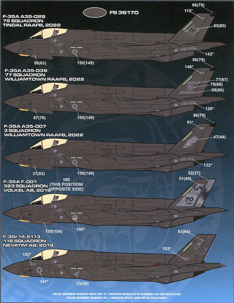 1/72 ファーボールデカール　F-35A ライトニングⅡ 空軍型_画像6