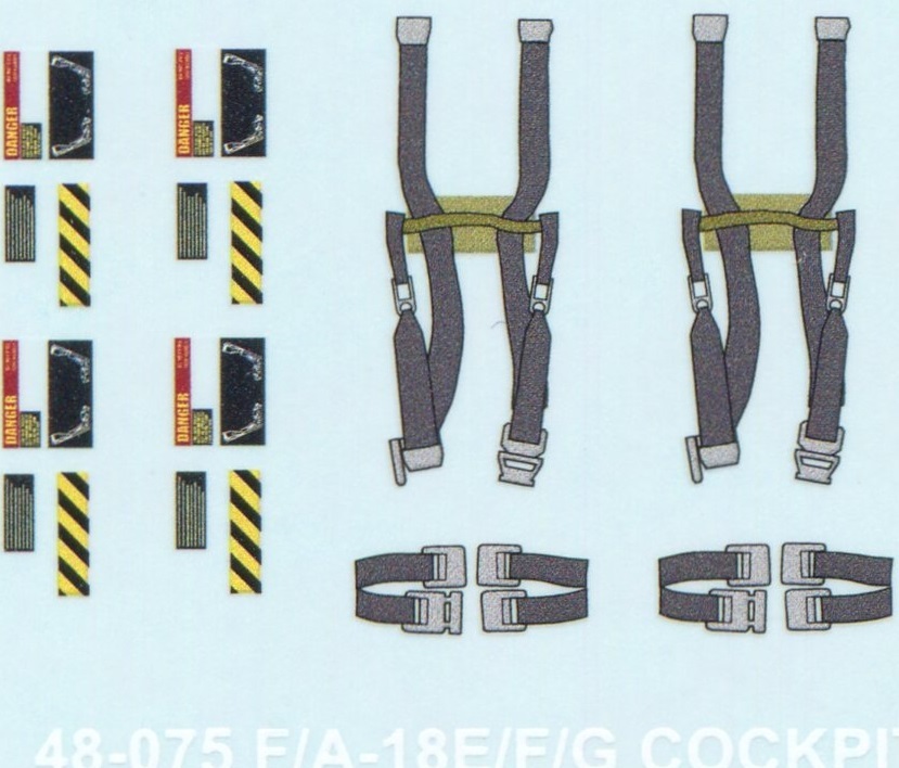 1/48 ファーボールデカール F/A-18 E/F & EA-18G用 コクピットの画像7