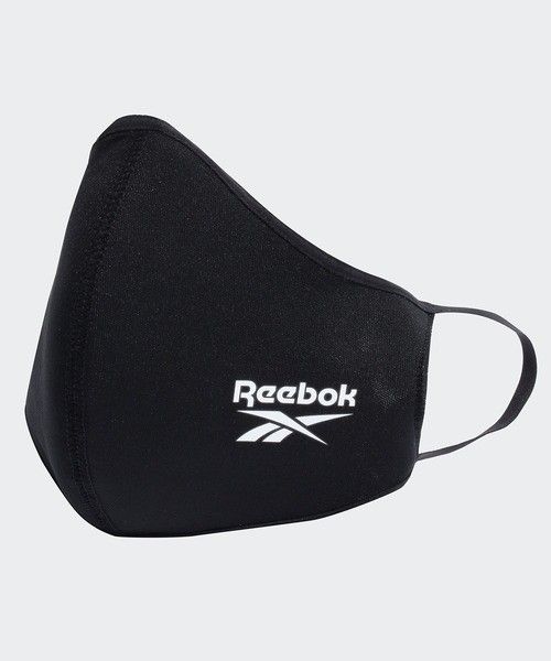 ［新品未開封］Reebok フェイスカバー 3枚組 Lサイズ ブラック マスク