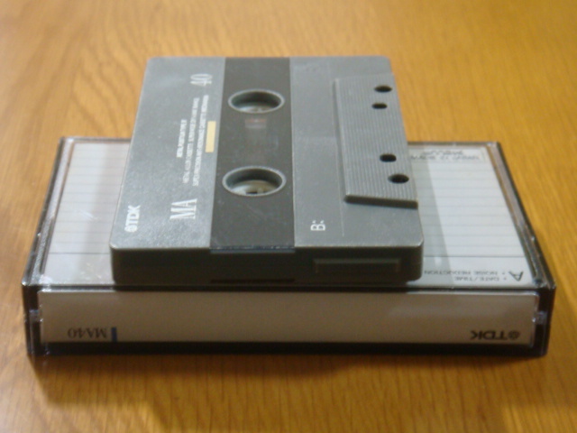 カセットテープ　TDK MA 40　メタルポジション　中古　Type Ⅳ METAL Position Audio Cassette_画像8
