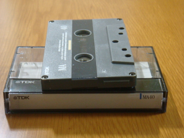 カセットテープ　TDK MA 40　メタルポジション　中古　Type Ⅳ METAL Position Audio Cassette_画像7