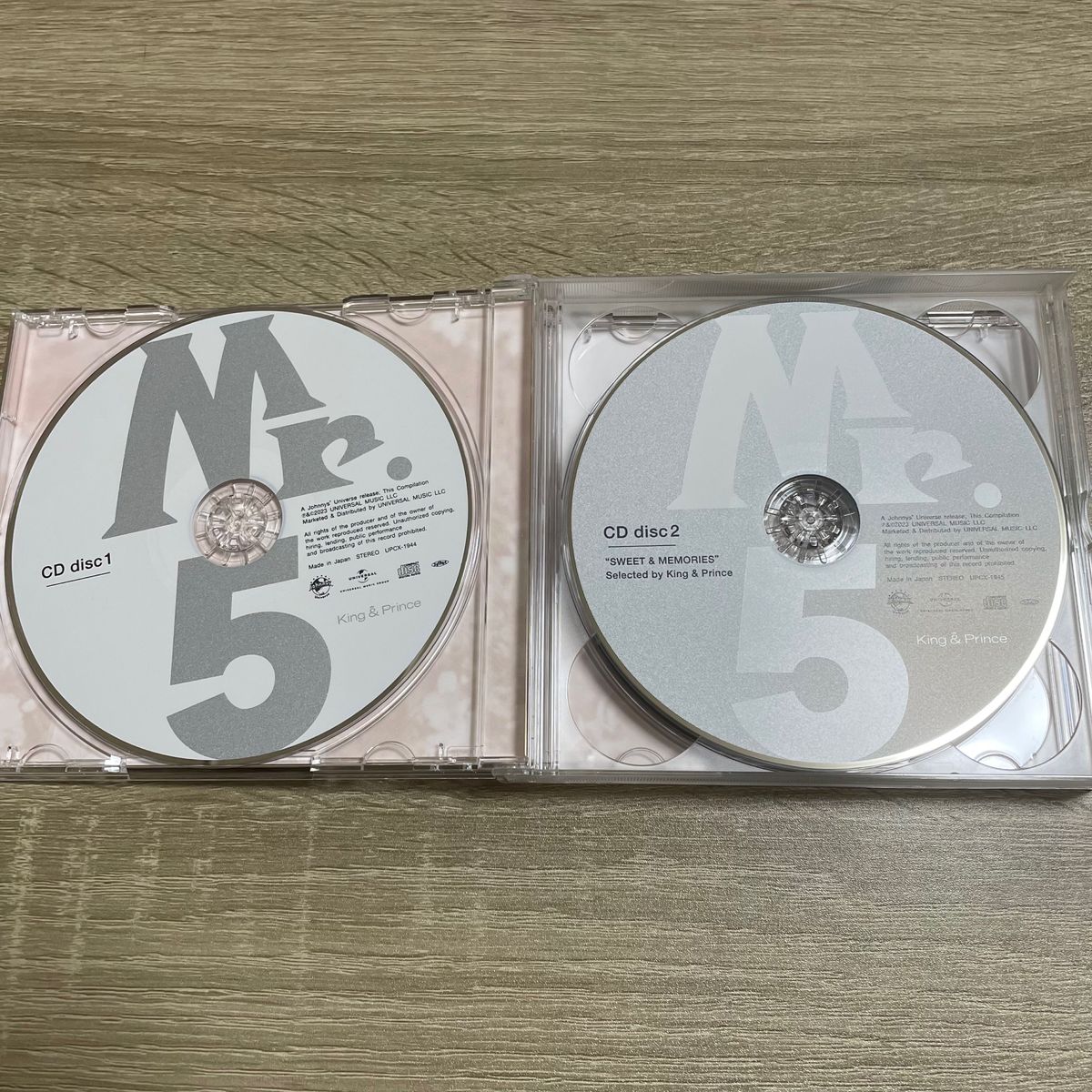 King&Prince キンプリ　Mr.5 キンプリベストアルバム　初回限定盤A 2CD+DVD