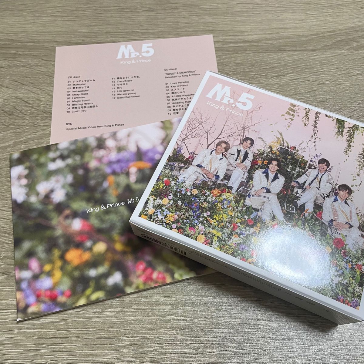 King&Prince キンプリ　Mr.5 キンプリベストアルバム　初回限定盤A 2CD+DVD