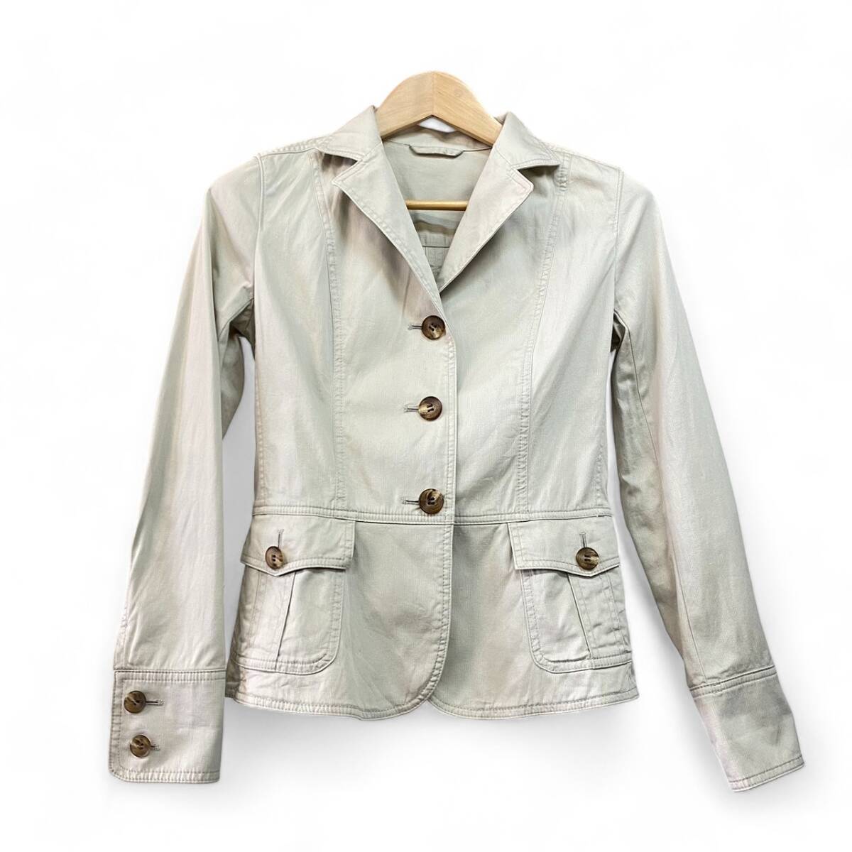 BURBERRY LONDON Burberry London tailored jacket лен . размер 38 240317D028