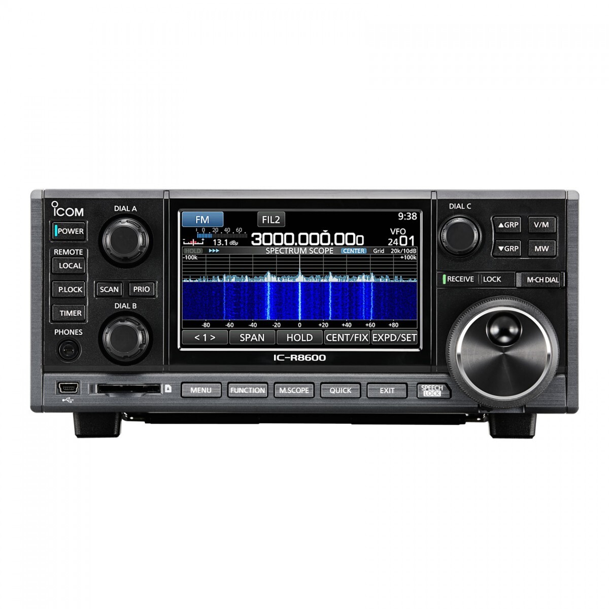 IC-R8600 reception modified settled Icom communication receiver 10kHz~3GHz