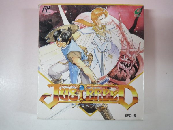 【30%OFF】 67265□FC エニックス ジャストブリード ファミコン ロールプレイング