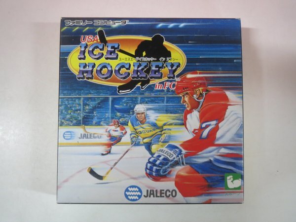 67292■未使用品　FC　ファミコン　USA ICE HOCKEY IN FC　ジャレコ_画像1