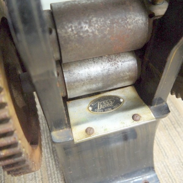  postage addition SUZUKI DENTAL pressure . roller copper board pressure .. . machine engraving roller metal pressure . machine tooth .... ornament precious metal model unknown Suzuki dental =DT4144
