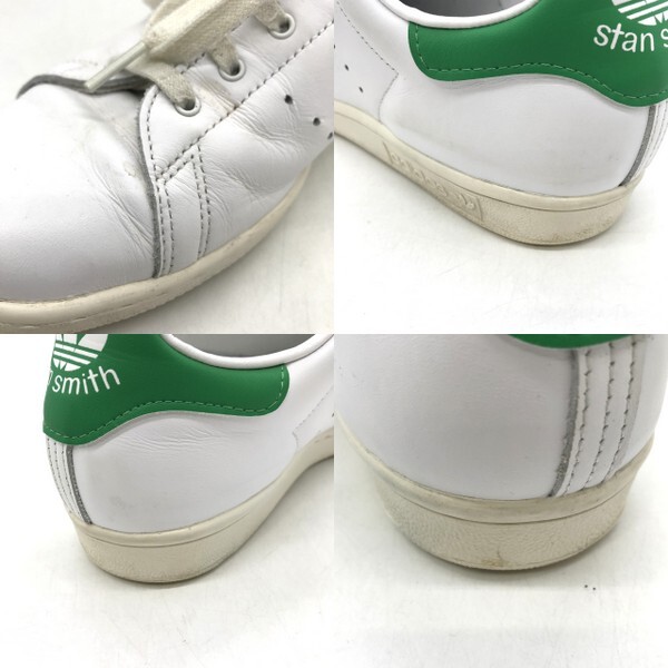 adidas STAN SMITH FZ5597 スニーカー ローカット シューズ カジュアル 白 スタンスミス 27.5cm ホワイト グリーン アディダス 靴 B4153◆_画像5