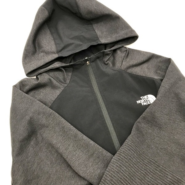 THE NORTH FACE NT11970 フルジップフーディ パーカー ハイブリッド スポーツ アウトドア カジュアル L ザノースフェイス トップス A4165◆_画像3